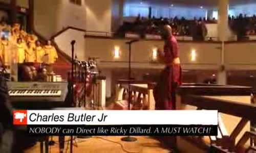 Ricky Dillard directing IT IS WELL.flv