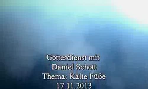 Daniel Schott  Thema  Kalte Fe