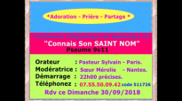 Connais Son SAINT NOM, exhortation Pasteur Sylvain-Gamaliel, Conférence 30 septe.mp4