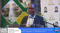 Kenyan legal expert Lumumba delivers Tiro lecture.mp4