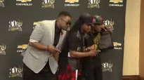 Canton Jones, Willie Moore Jr and Uncle Reece at STELLAR AWARDS.flv