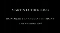 Martin Luther King Powerful Speech in the UK at Newcastle University 1967