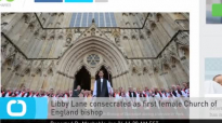 Libby Lane Consecrated as First Female Church of England Bishop.mp4