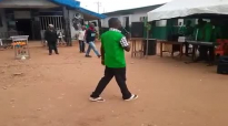 Watch and see the cripple dance herself to tiredness in Benin prison, while we are stingy with prais.mp4