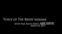 Webinar 3 with Paul Keith Davis The Great Cloud of Witnesses Pt. 3
