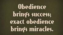 Pastor Ed Lapiz 2018 Preaching ➤ ''Obedience Brings Success - Exact Obedience Br.mp4
