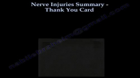 Nerve Injuries Summary ,Thank You Card  Everything You Need To Know  Dr. Nabil Ebraheim