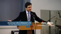 GENEROUS LIFE IS BLESSED LIFE - Sermon by Pastor Peter Paul.flv