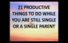 21 Productive Things To Do While You Are Still Single - Bishop Michael Hutton-Wood.flv