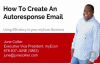 How To Create An Autoresponse Email myEcon Productivity.mp4