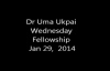 Dr Uma Ukpai Wednesday Fellowship 29 2014