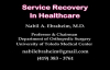 SERVICE RECOVERY IN HEALTH CARE  Everything You Need To Know  Dr. Nabil Ebraheim