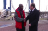 The Archbishop of York Dr John Sentamu visits Bridlington harbour.mp4