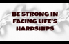 Ed Lapiz  Be Strong in Facing Lifes Hardships