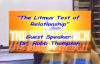 The Litmus Test of Relationships Dr. Robb Thompson