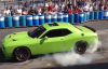 Ralph Gilles burnout with the 707hp Dodge Challenger SRT Hellcat at the Carlisle Chrysler Nationals!.mp4