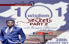 101 WISDOM SECRETS (PT. II) WITH PROPHET BERNARD ELBERNARD NELSON-ESHUN.mp4