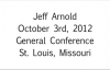 Jeff Arnold Its Time For Us To Contend For The Faith Oct. 3rd, 2012  FULL LENGTH MESSAGE