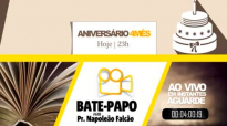 Batepapo com Pr. Napoleo Falco em sua estreia na Academia de Pregadores