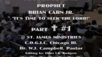 BRIAN CARN (PROPHET) @ ST. JAMES- ELDER JK RODGERS