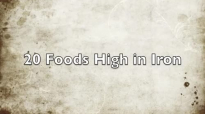 20 Foods High in Iron