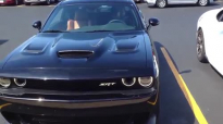 Ralph Gilles autographs Sheboygan Chrysler's lot in HELLCAT!.mp4