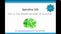 Spirulina 101 The Health Benefits of Spirulina