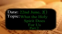 Uma Ukpai- What HolyGhost does for us