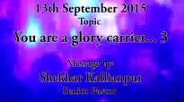SK Ministries - 13th September 2015 , Speaker - Senior Pastor Shekhar Kallianpur.flv