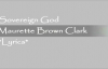 Sovereign GodMaurette Brown Clark Lyrics