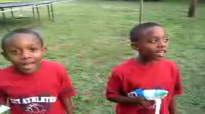 two little brothers singing gospel
