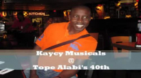 Kaycy @ Tope Alabi's 40th.flv