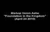Bishop Veron Ashe Foundation in the Kingdom