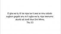 Tope Alabi_ Mimo L'Oluwa (Holy is the Lord) Lyrics & Translation.flv