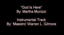 God Is Here (Instrumental Cover) - Martha Munizzi.flv
