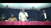 Bishop Mike Bamidele at NUJ press fellowship telling them the reason for Penteco.mp4