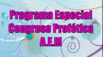 Profeta Marcela Acosta, programa especial en Hosanna vision Europa. Congreso Profetico 2013, Madrid