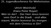 JuMiKo 2014 - Ulrich Weinhold (Hans Peter Royer) - Wer ist der - Matthäus 21, 1-10.flv