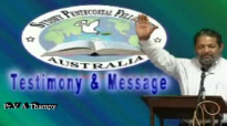 Malayalam Christian Testimony Pr V A Thampy.flv