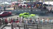 Ralph Gilles SRT Hellcat burnout. Carlisle.mp4