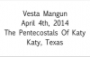 Vesta Mangun Women Warriors Are Dangerous Warriors Apr. 4th, 2014  FULL LENGTH MESSAGE