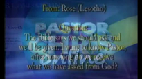 Pastor Chris Oyakhilome -Questions and answers  -Financial (Finances) Series (19)