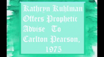 Kathryn Kuhlman Offers Prophetic Advice to Carlton Pearson 1975 Never Get Out of Gods Will.mp4