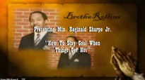 Min. Reginald W. Sharpe Jr. Ministering in Song- www.realsharpejr.com.flv