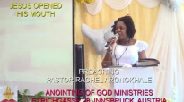 Jesus opened His mouth Part 2 by Pastor Rachel Aronokhale  Anointing of God Ministries March 2022.mp4