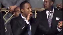 Issac Carree sings In the Middle @ The First Church of Glendarden featuring the FBCG Men's Choir.flv