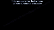 Intramuscular injection of the deltoid muscle  Everything You Need To Know  Dr. Nabil Ebraheim