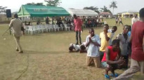 Over 100 inmates gave their lives to Christ in kirikiri maximum prison Lagos today.mp4