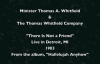 The Thomas Whitfield Company - There Is Not a Friend Live in Detroit, MI, 1983.flv