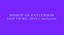 BISHOP GE PATTERSON GEP TWWC 2010 Conclusion